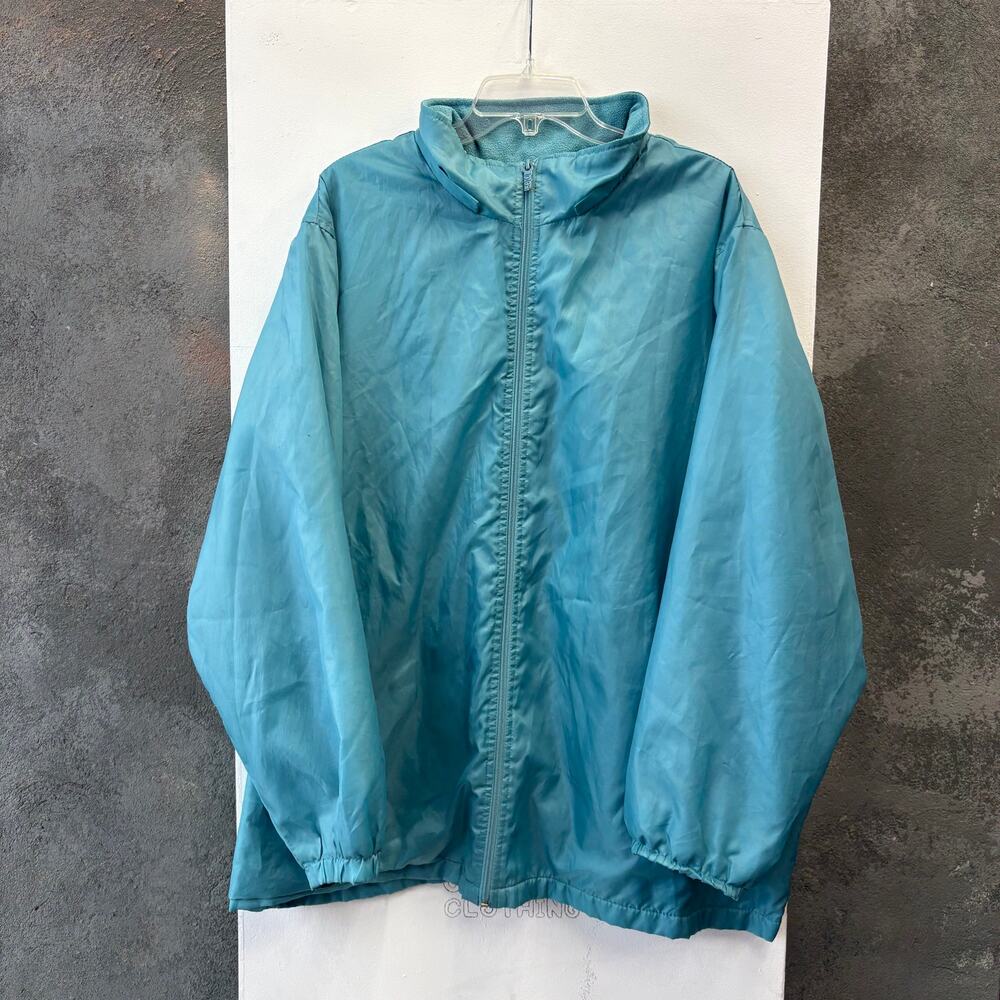 Totes Vintage Blue Windbreaker